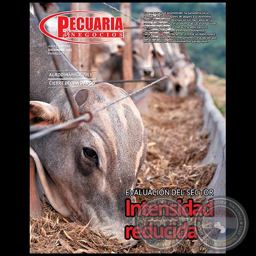 PECUARIA & NEGOCIOS - AO 12 NMERO 137 - REVISTA DICIEMBRE 2015 - PARAGUAY